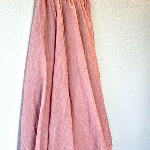 Pink Maxi Skirt
